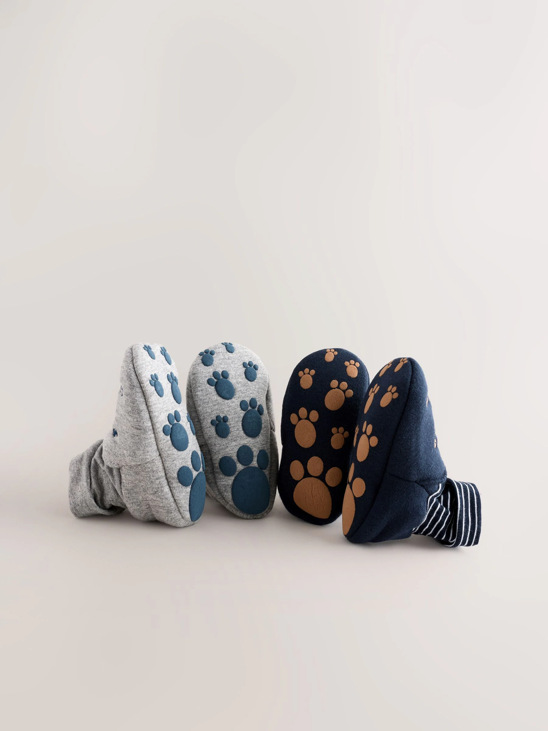 Blauw - Mummy and Daddy verpakking van 2 paar babysokken (0 - 24 mnd) (0 - 18 mnd)