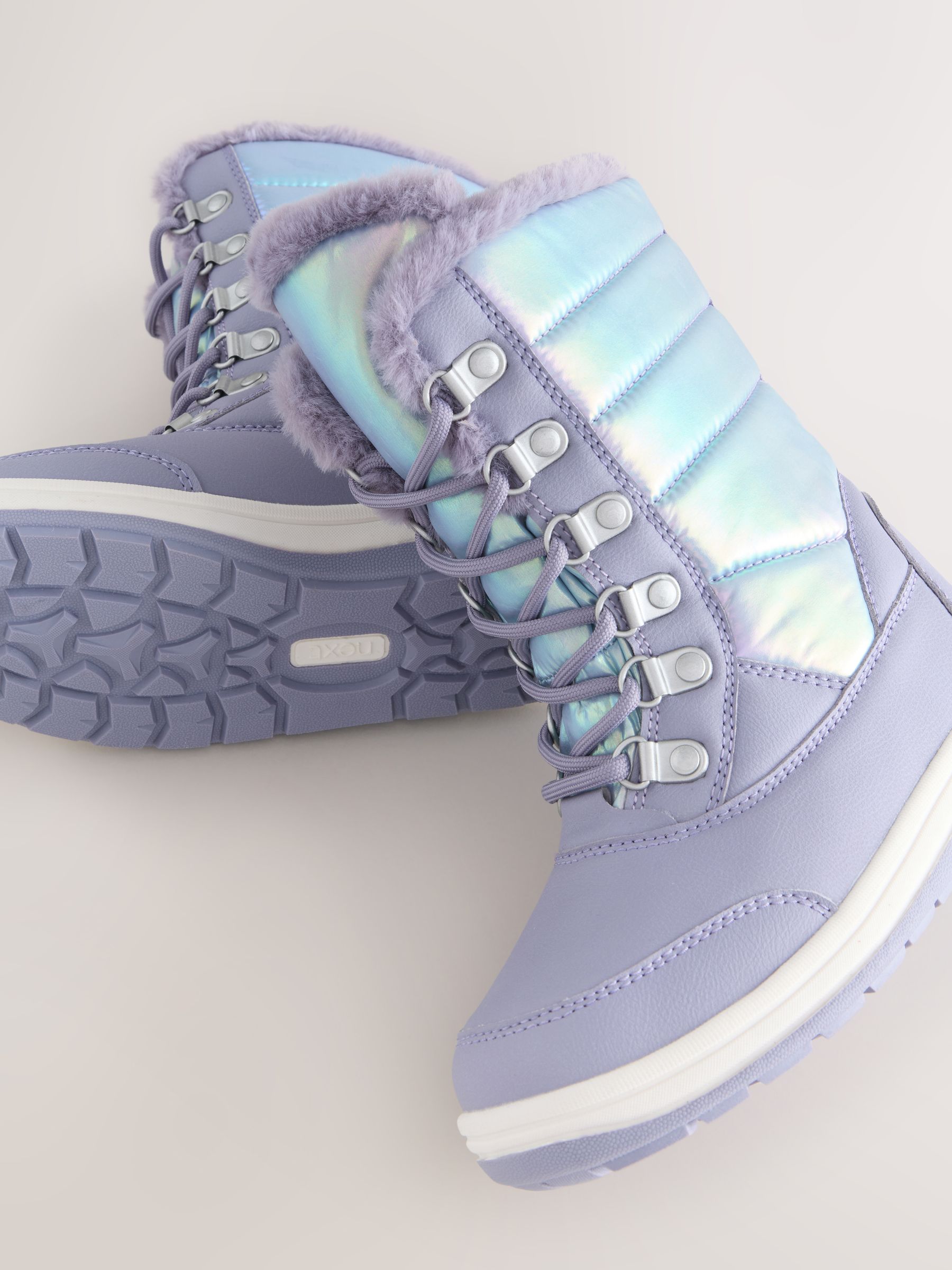Lilac Purple Iridescent - Waterdichte snowboots