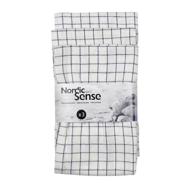 Nordic Sense Kokkeviskestykker 80 x 50 cm 3 stk.