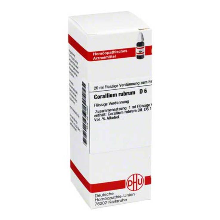 DHU Corallium rubrum D 6 Dilution, 20 ml