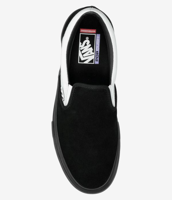 Vans Skate Slip-On Schuh (black white II)