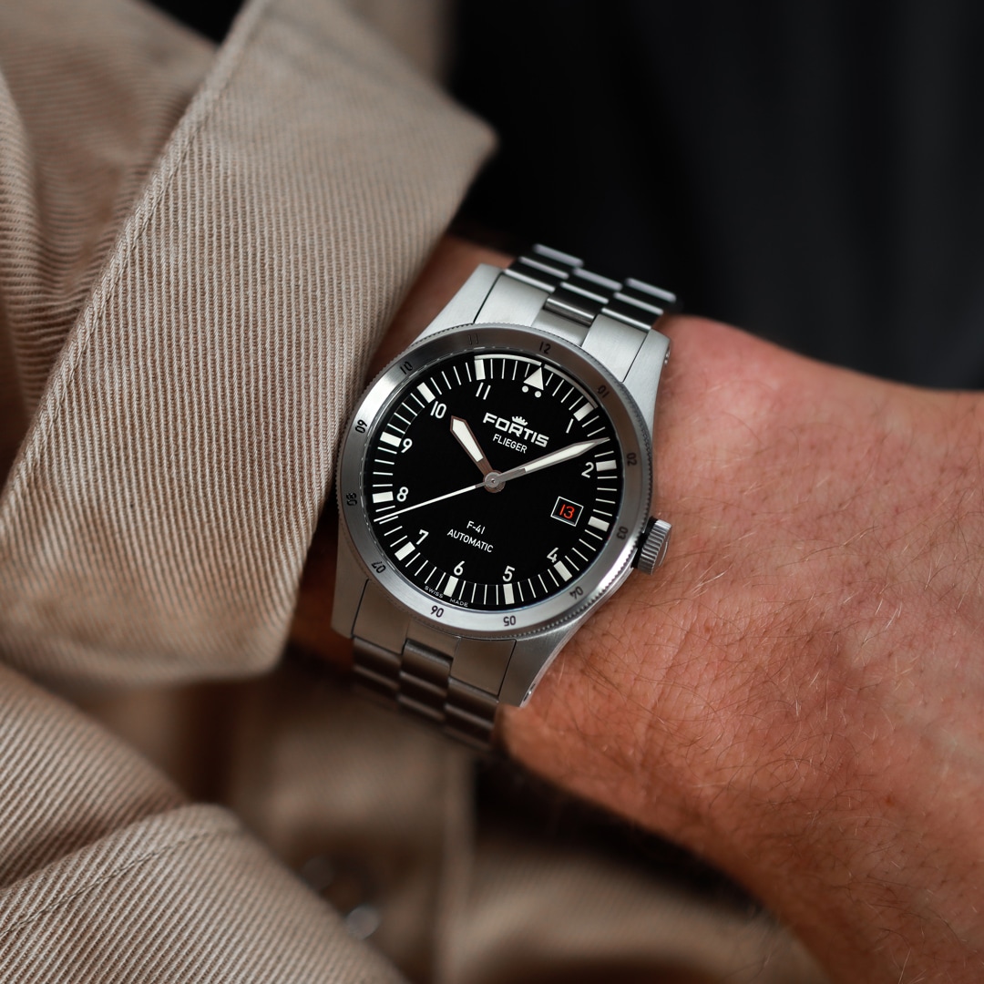 Fortis Flieger F-41 Automatik Black