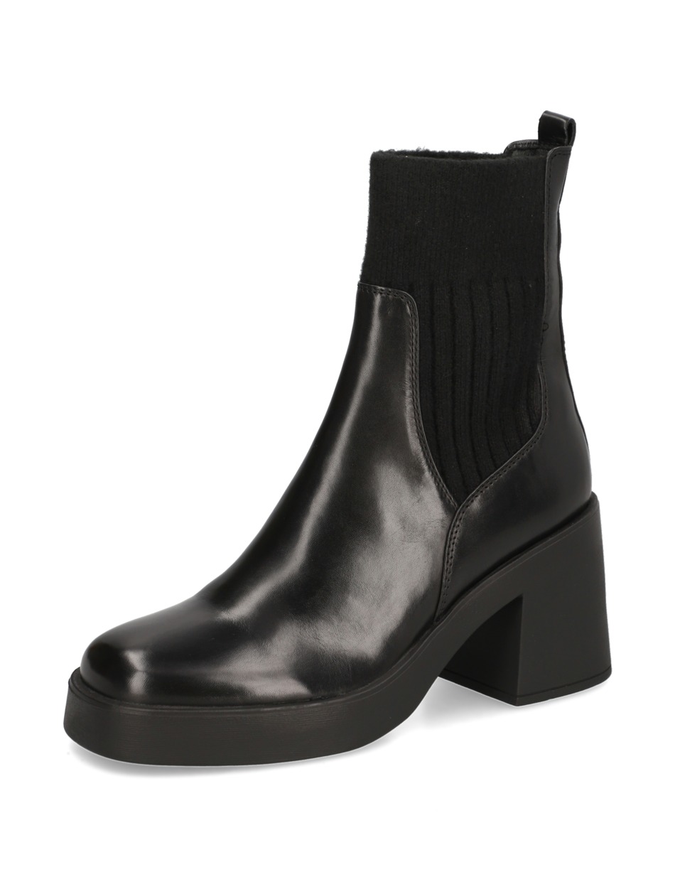 Glattleder Stiefelette