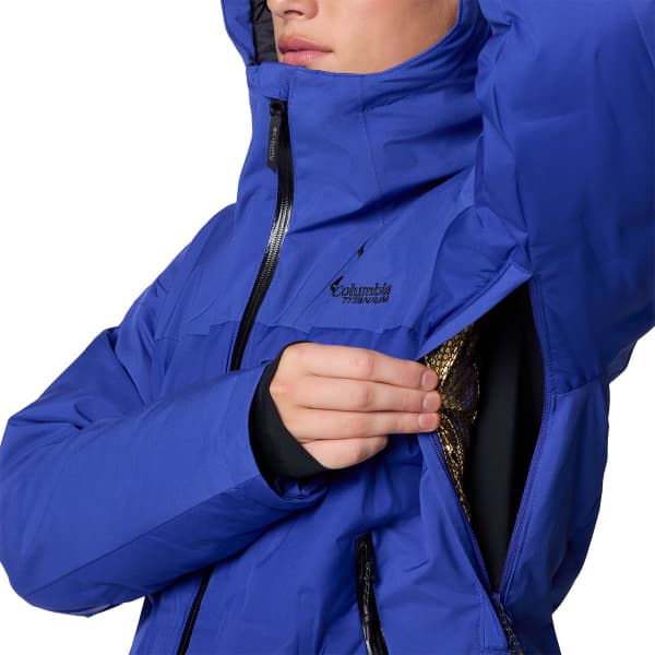 Veste de ski COLUMBIA WILDCARD IV DOWN JACKET W CLEMATIS BLUE