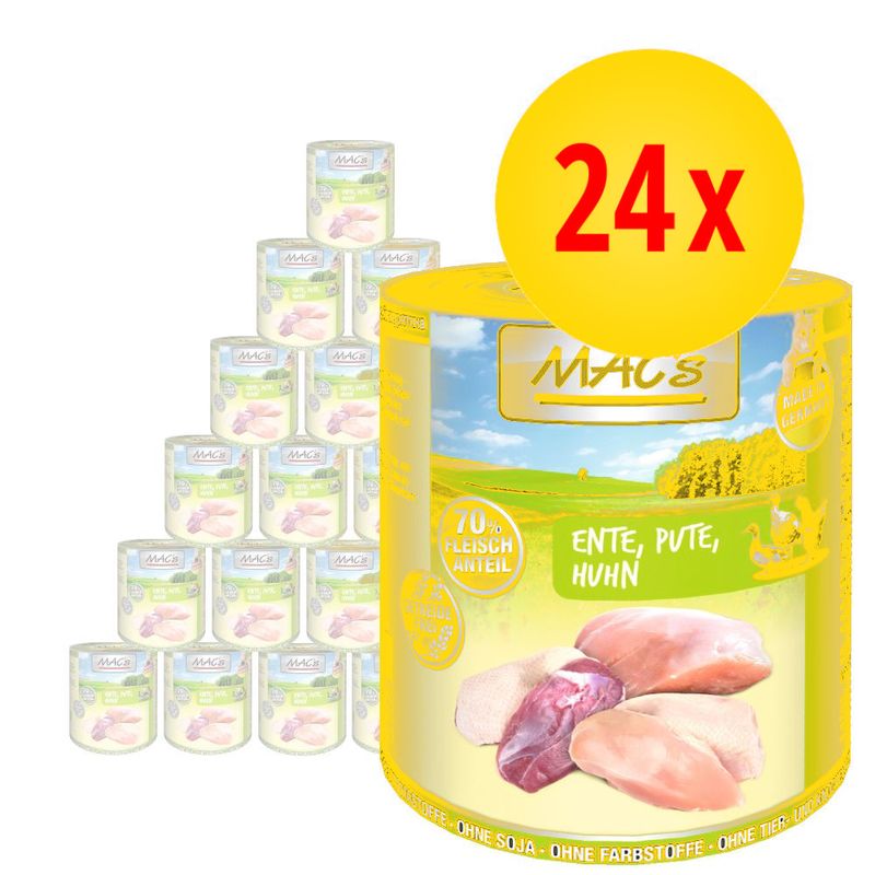 Lot MAC's 24 x 800 g