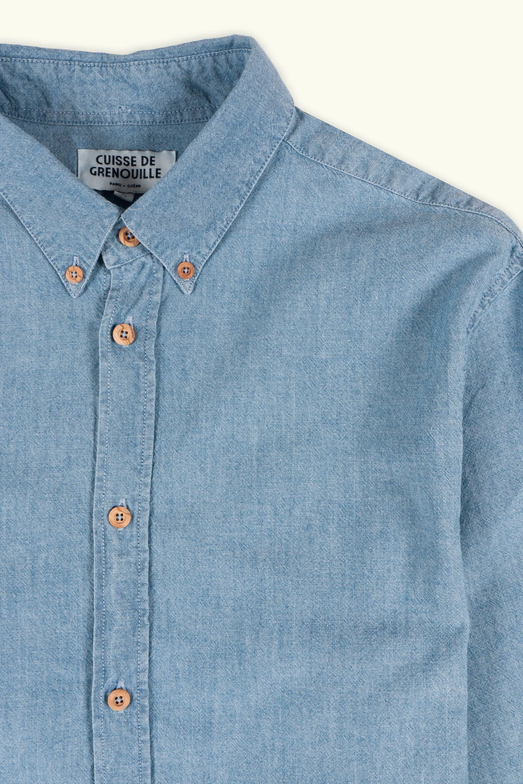 Chemisechambray | Bleu