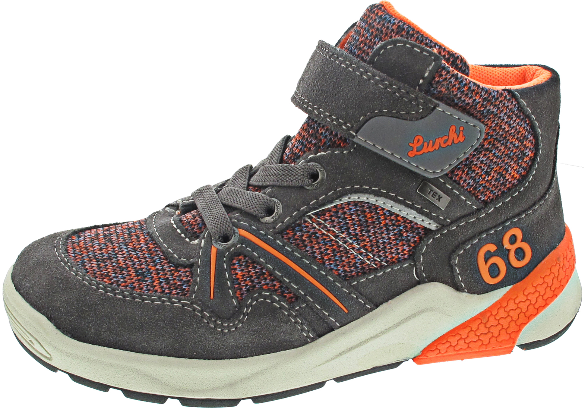 Lurchi Ryan-Tex Klettstiefel TEX grau
