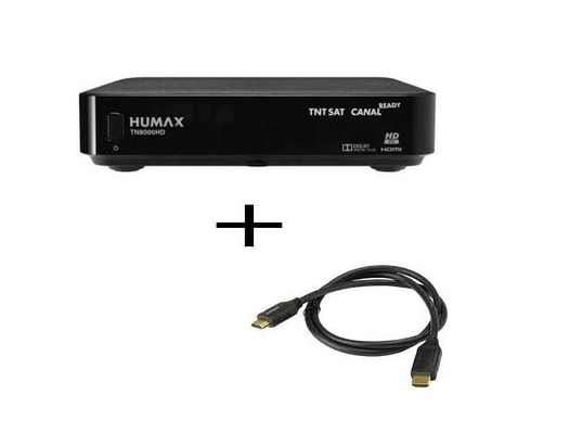 HUMAX - Décodeur TNT Terminal TN8000hd + 1 x câble HDMI HD ME ( vendu sans carte...