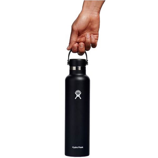 Bouteille isotherme HYDROFLASK 24 OZ STANDARD FLEX CAP BLACK