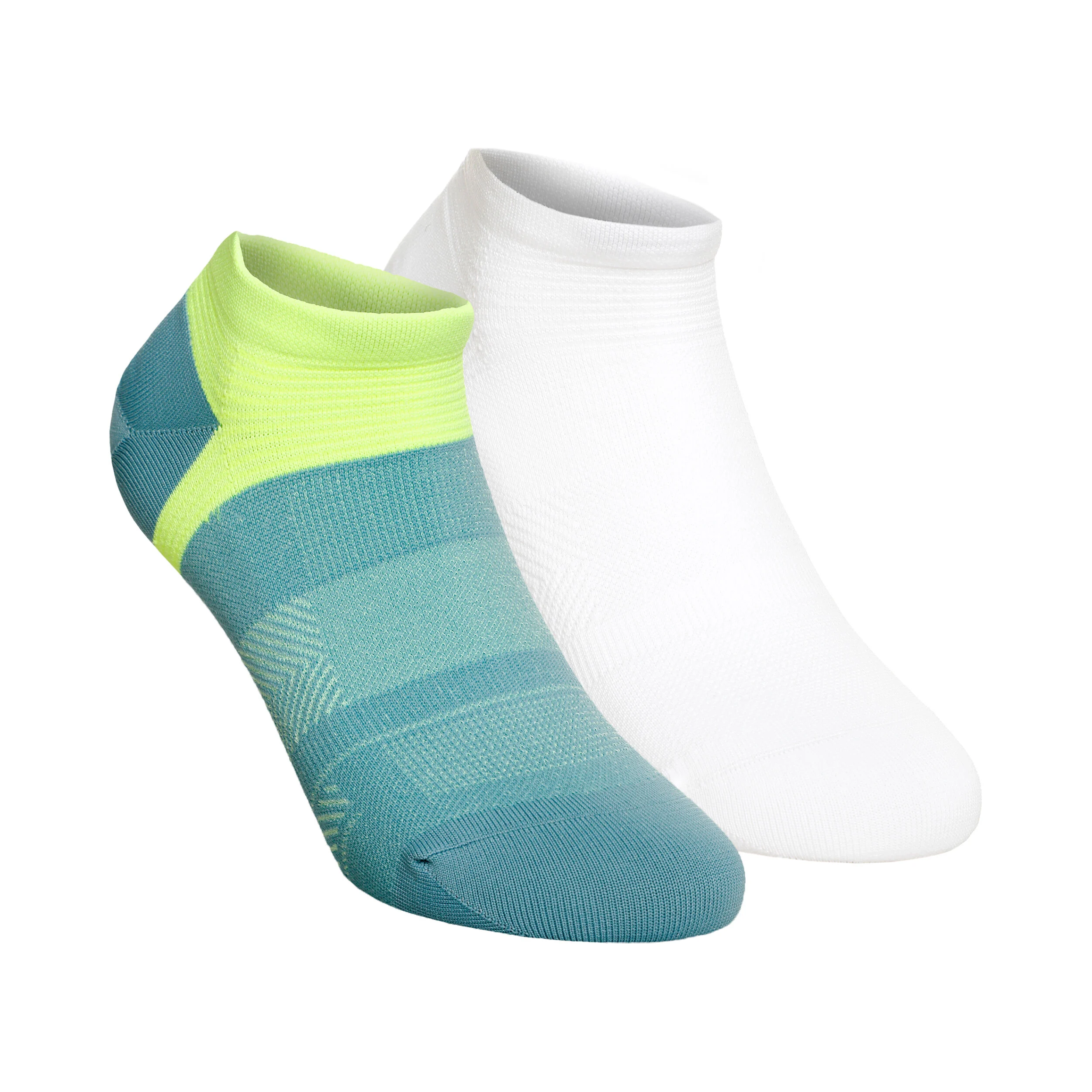 Under Armour AD Run Lite NS Tab Chaussettes De Running Pack De 2 Unités - Blanc