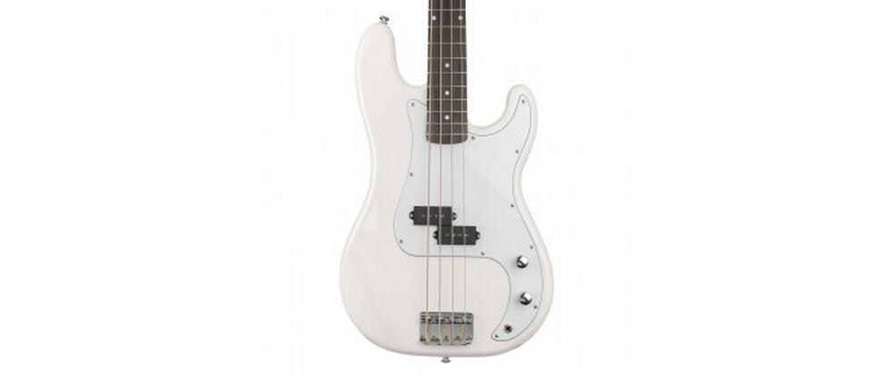 E-Bass GigKit Weiss<br>Bass Gitarrenset