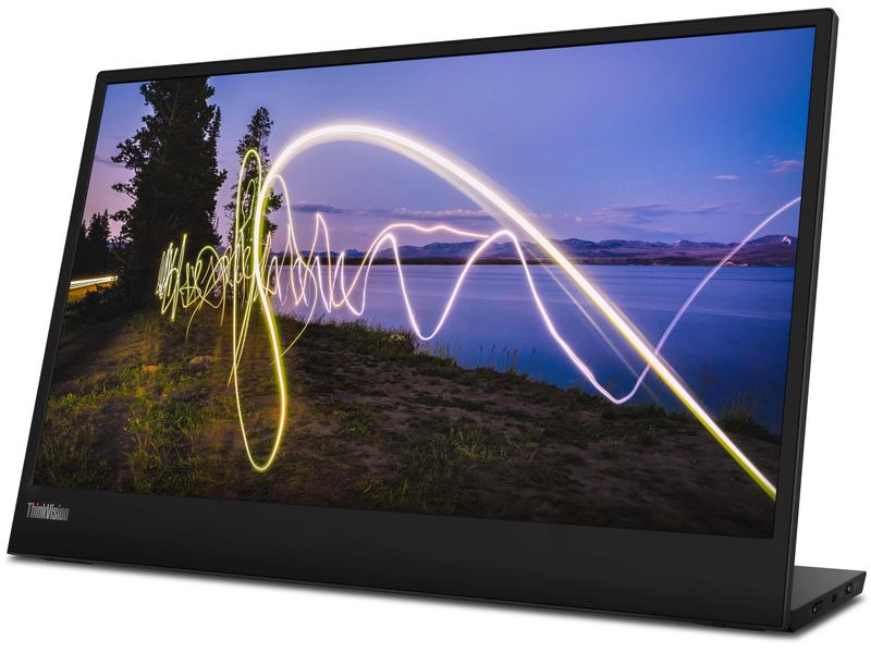 Lenovo Monitor ThinkVision M15 USB-C Tragbarer 15.6