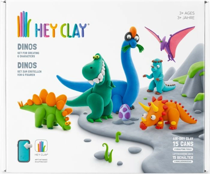 HEY CLAY DINO SET