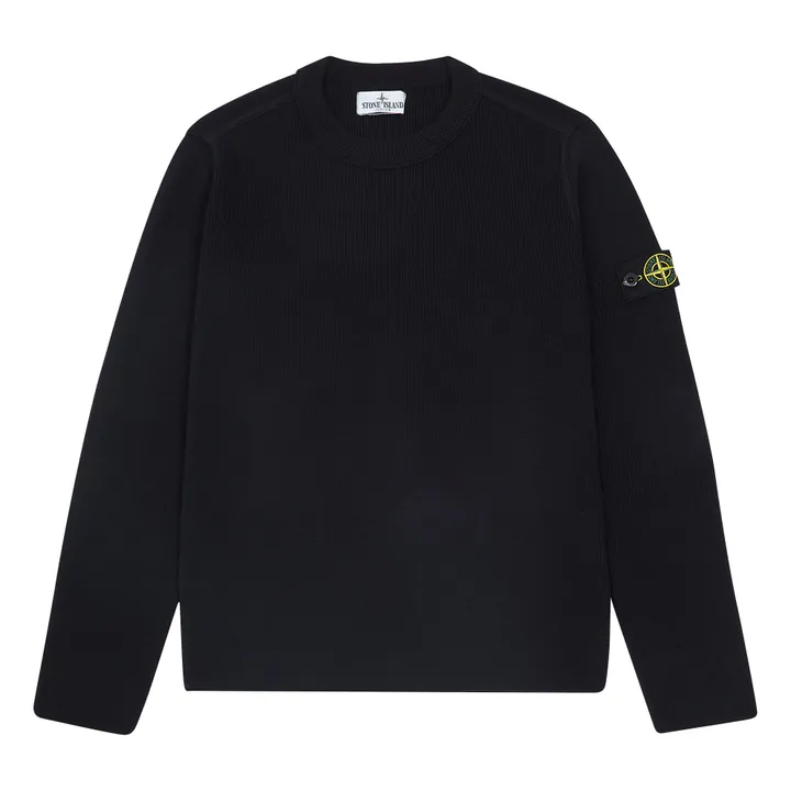 Stone Island Pull Uni | Bleu marine