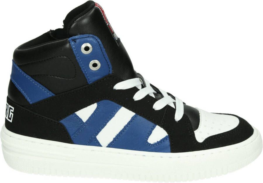 Red Rag 13785~~~~~~~~~~~~~~~~~~~~~~~~~ JongensHalf-hoogKindersneakers Blauw