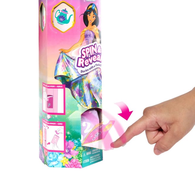 Disney Princess - Spin & Reveal - Jasmin Puppe