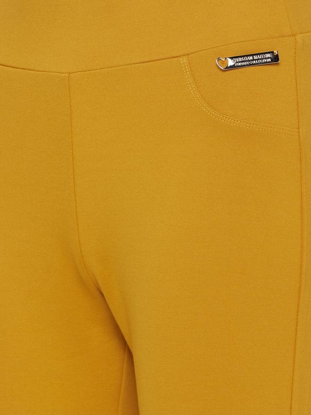 7/8 Jeggings Punto di Roma mit Bauch-weg-Bund