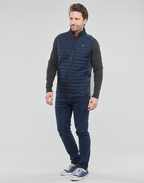 Jack & Jones - JJEMULTI BODYWARMER COLLAR Marino