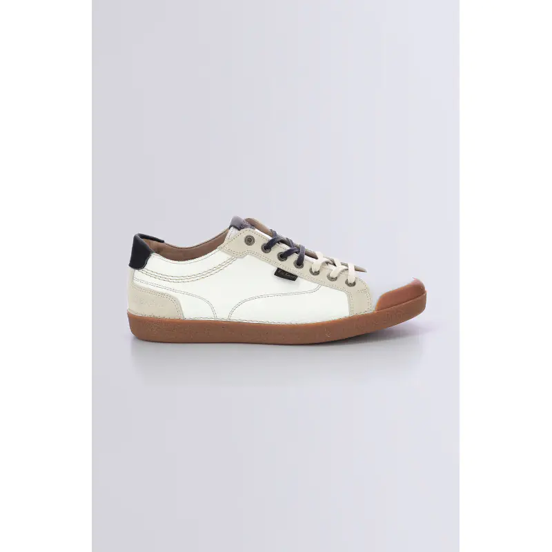 TROPIK BLANC BASKETS BASSES Cuir Homme