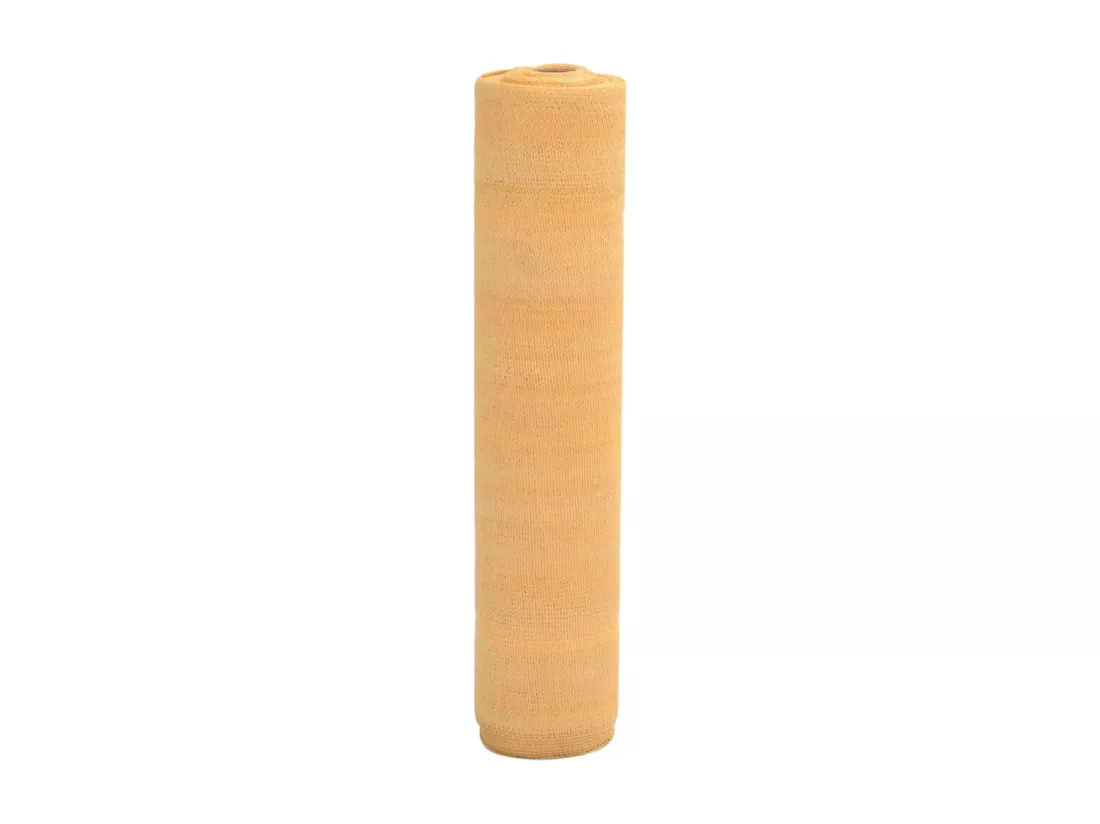Filet brise-vue sable 1x25 m PEHD 75 g/m²
