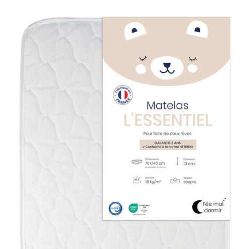 Matelas pour lit 70x140 L'ESSENTIEL - FEE MOI DORMIR