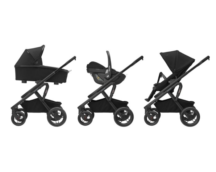 Lila XP Plus 0 - 4 Y   0 - 22 kg    Platz zum Wachsen  |    Einfach zu lenken  |    Großer Korb  |    Erobere jedes Gelände  |