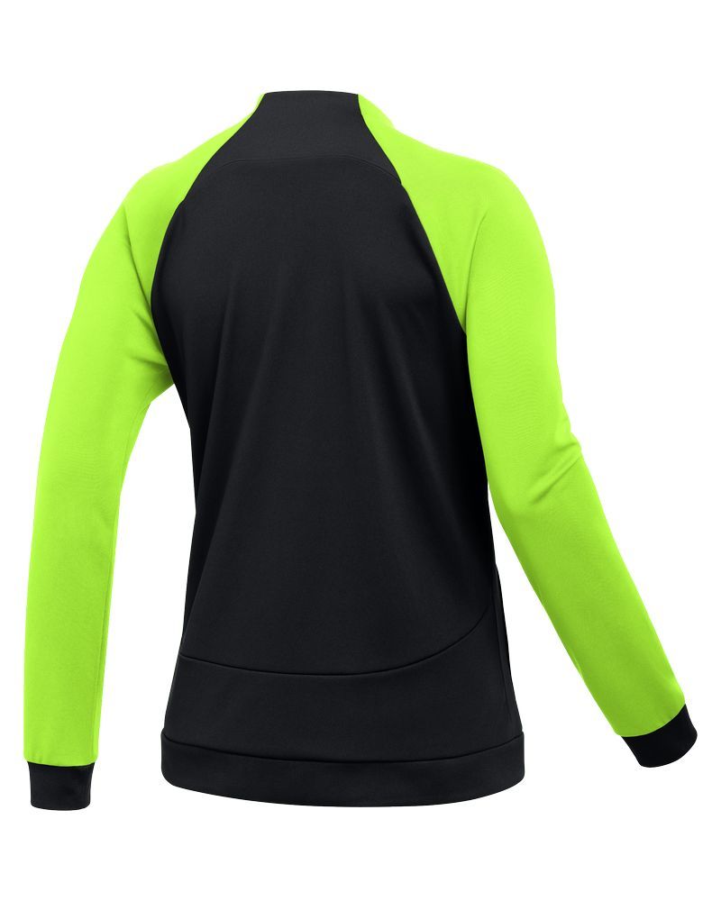 Veste de survêtement Nike Academy Pro Noir & Jaune Fluo pour femme