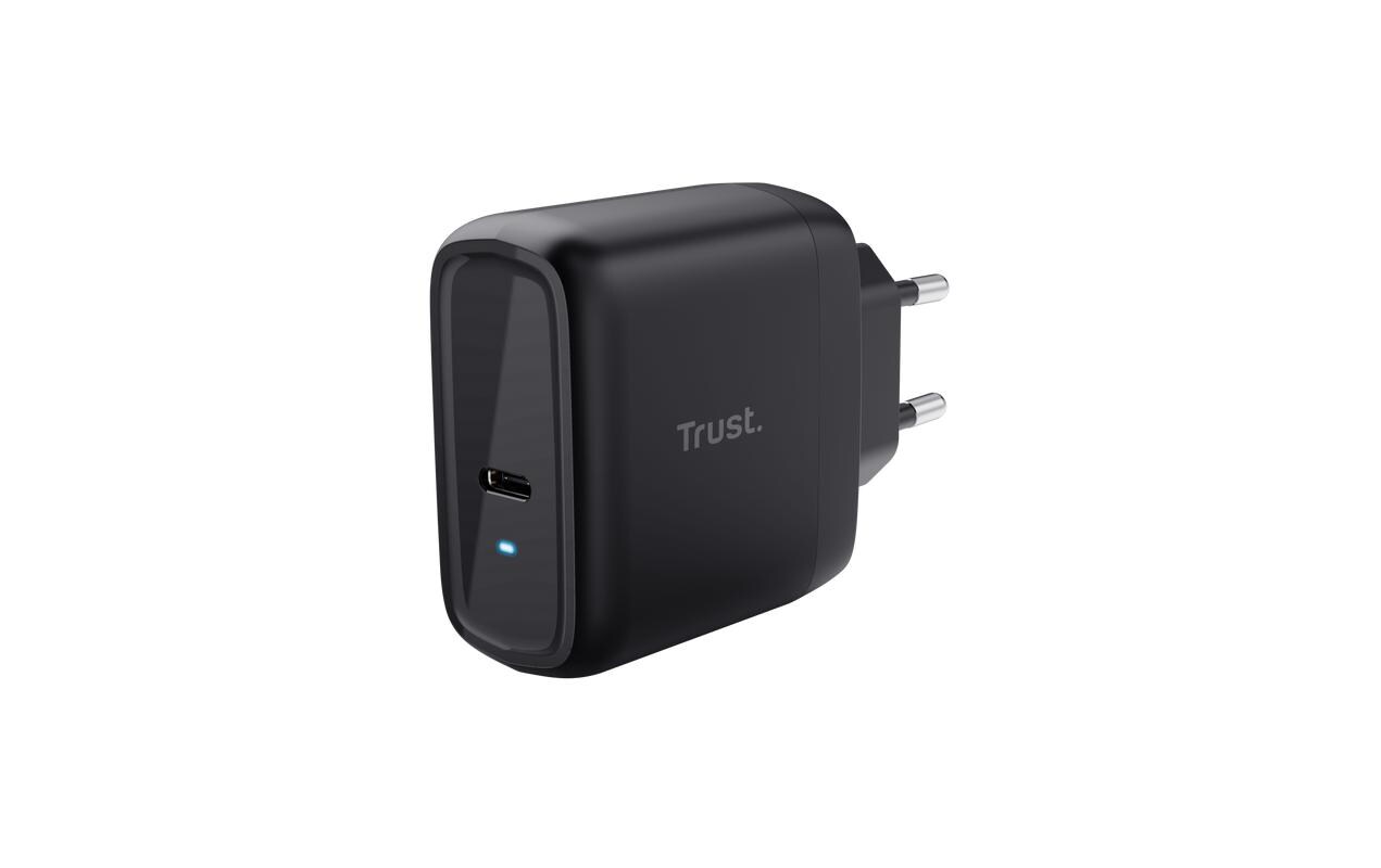 USB-Wandladegerät Maxo PD 65 W SchwarzLeistungsstarkes USB-C-Ladegerät USB-C-Kabel