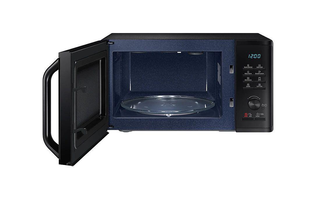 Mikrowelle mit Grill MG23K3505AK/SW Schwarz<br>800 W-Mikrowelle mit Grill-, Auftau- und Warmhalte- und Extra-Bräunungs-Funktion