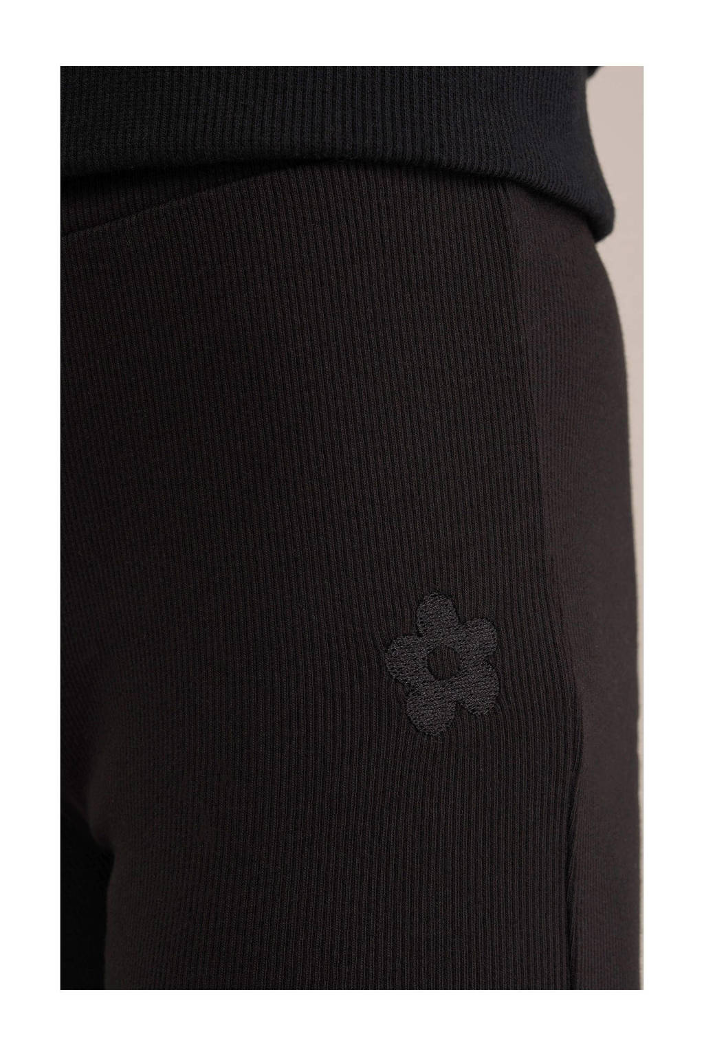 WE Fashion slim legging zwart