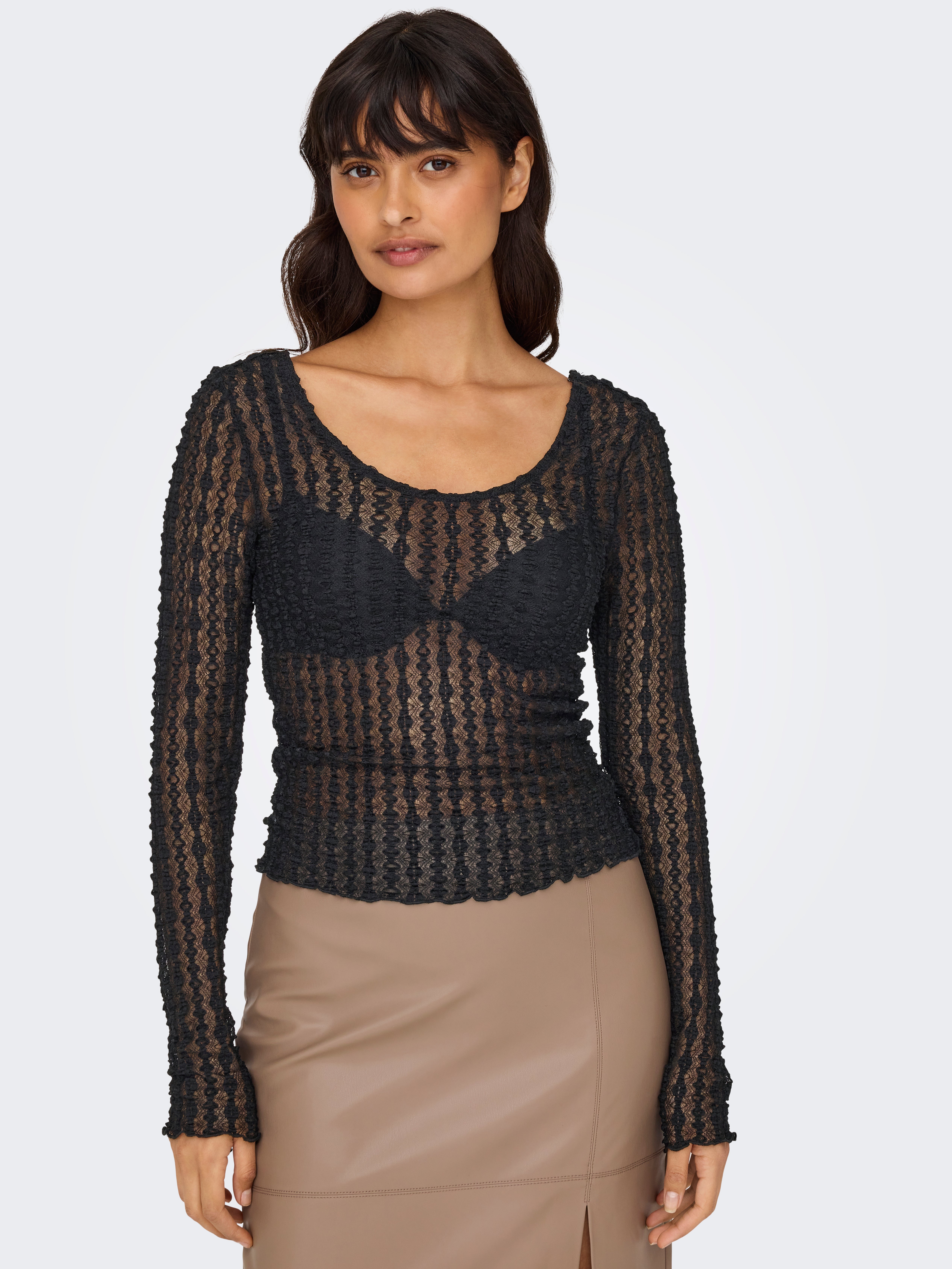 ONLTWINKY Top Black