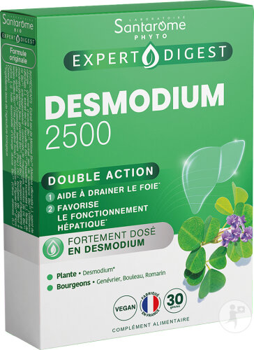 Santarôme Desmodium 2500 Double Action 30 Gélules