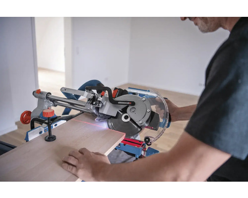 Bosch Professional GCM 18V-216D BITURBO Accu afkortzaag/paneelzaag, inclusief 1 x cirkelzaagblad, zonder accu en lader
