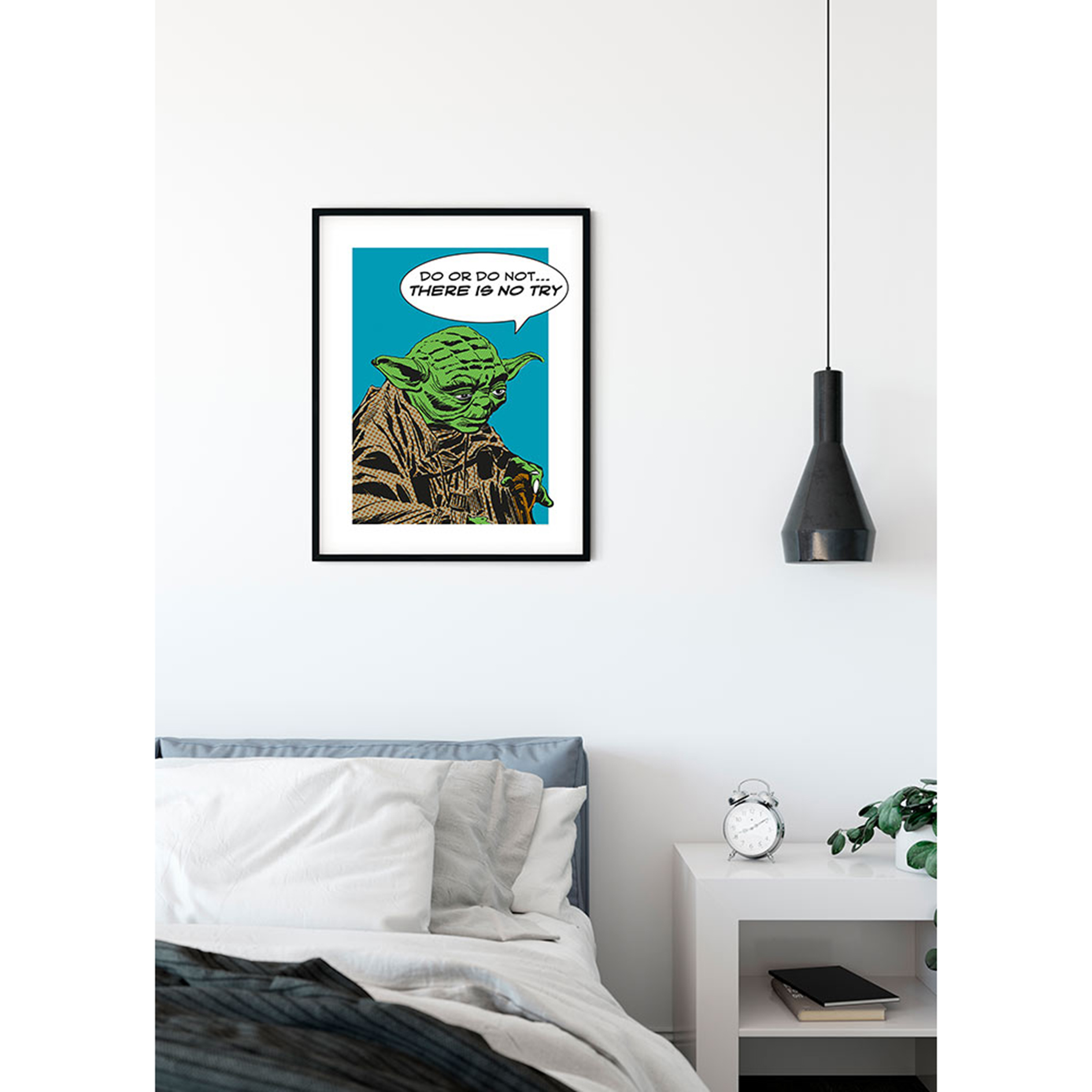 Wandbild STAR WARS CLASSIC COMIC QUOTE - 50x70 cm