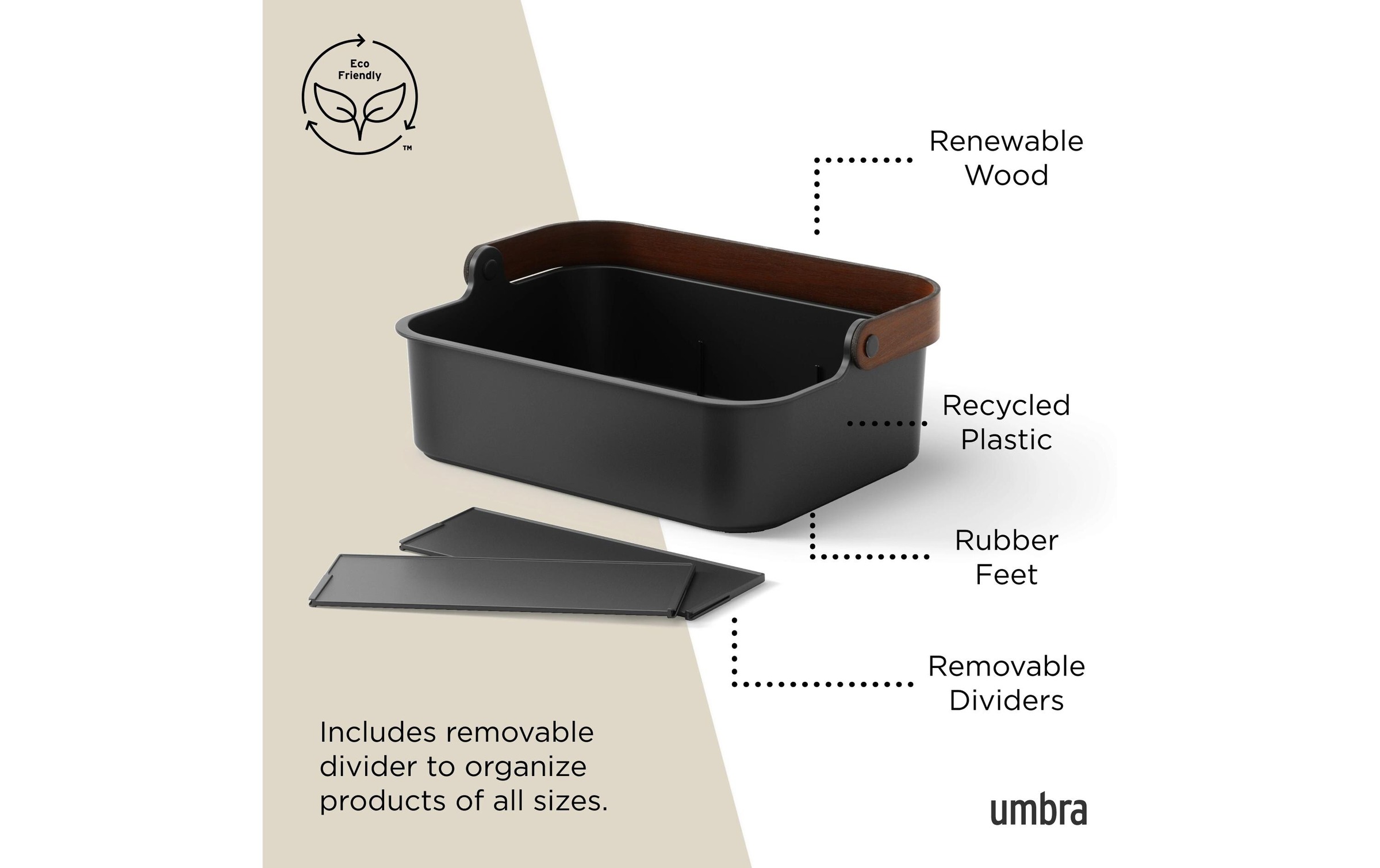 Umbra Aufbewahrungsbox »Bellwood 35 x 26 x 13 cm«