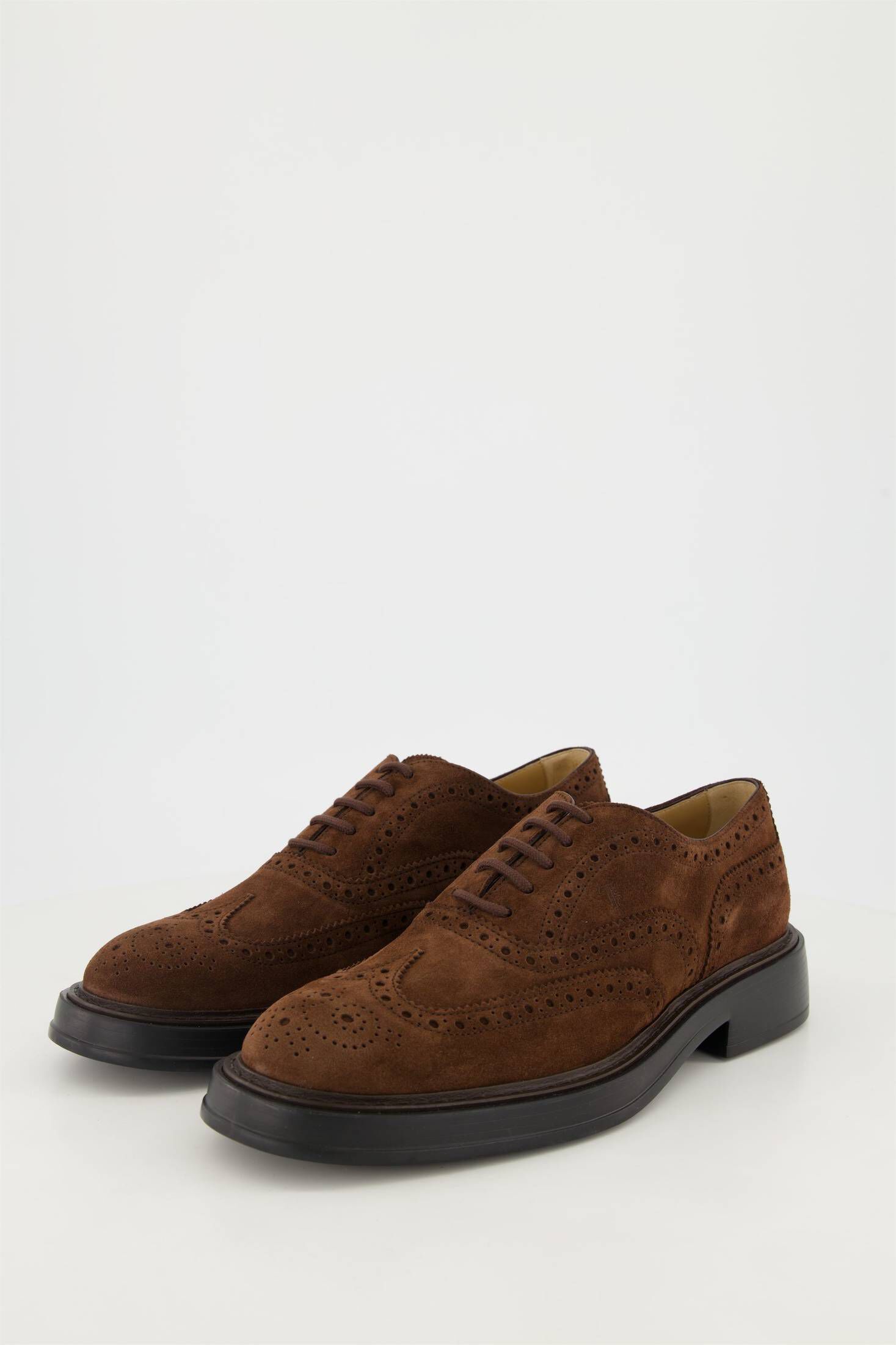 TOD´S| Herren Schnürschuhe FRANCESINA SUEDE LACE UP