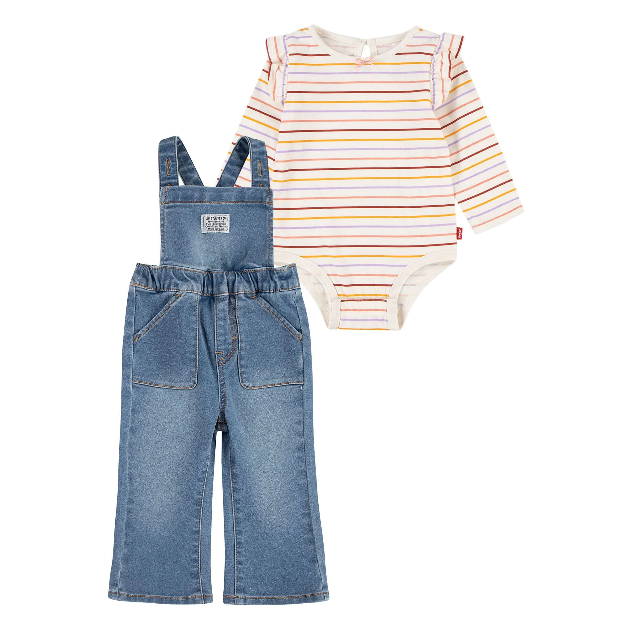 Levi's Ensemble Salopette 2 Pièces 12-24mois