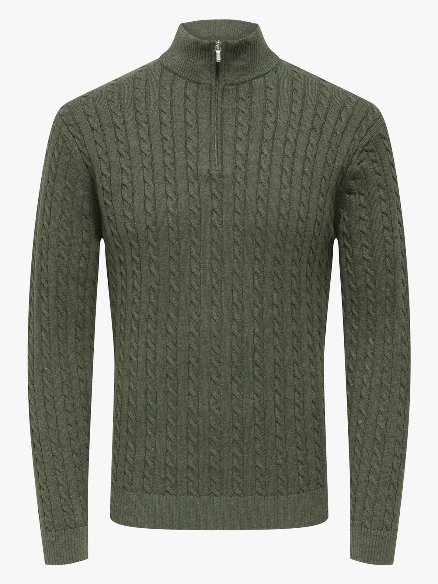 Loui Reg 12 Cabel Half Zip Knit