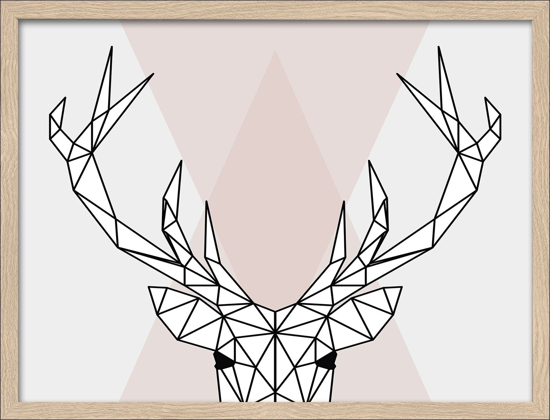 Gerahmtes-Bild DEER II