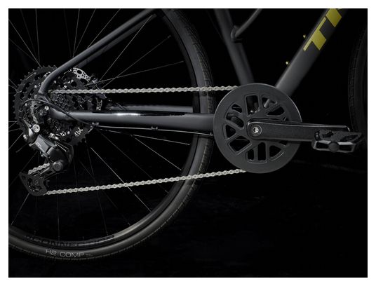 Vélo Fitness Trek FX 2 EQ Mid-step Shimano Cues 9V 700 mm Noir Gén. 4