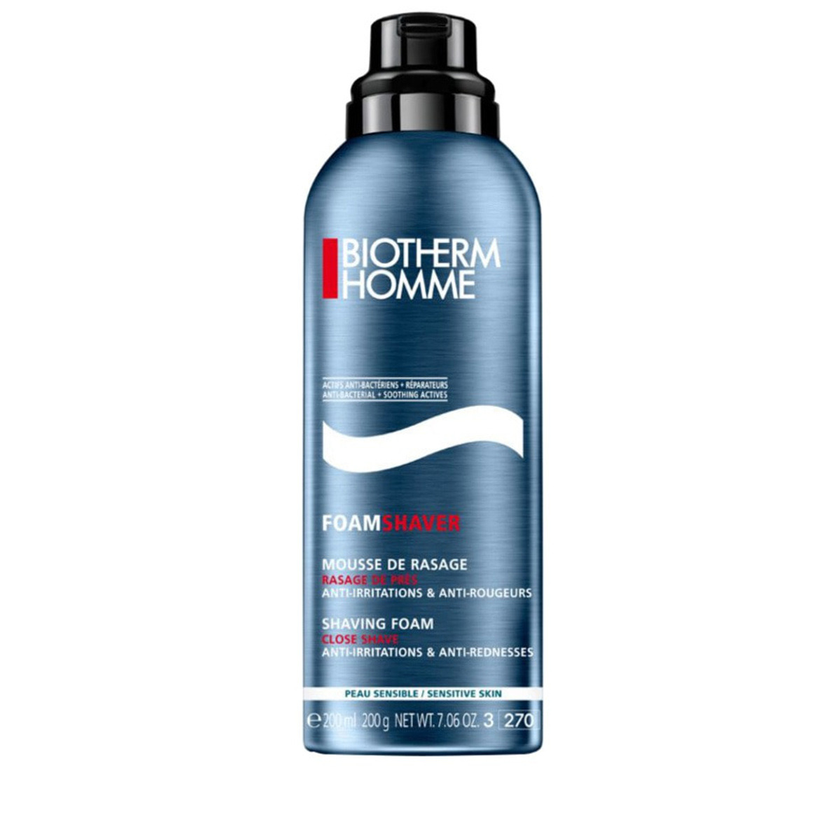 BIOTHERM Mousse de Rasage Schaum Peau Sensible Aeros 200 ml