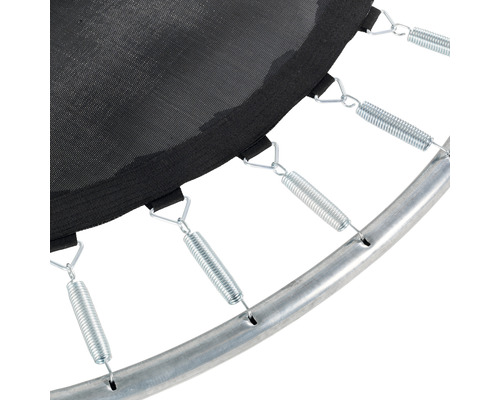EXIT Silhouette Ground trampoline met veiligheidsnet Ø 244 cm lime
