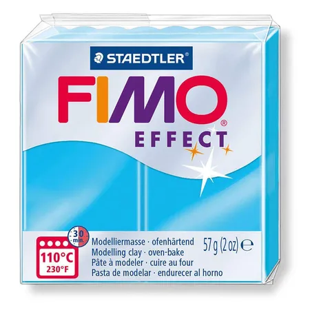 STAEDTLER® FIMO® effect Ofenhärtend neon blau, 57 g