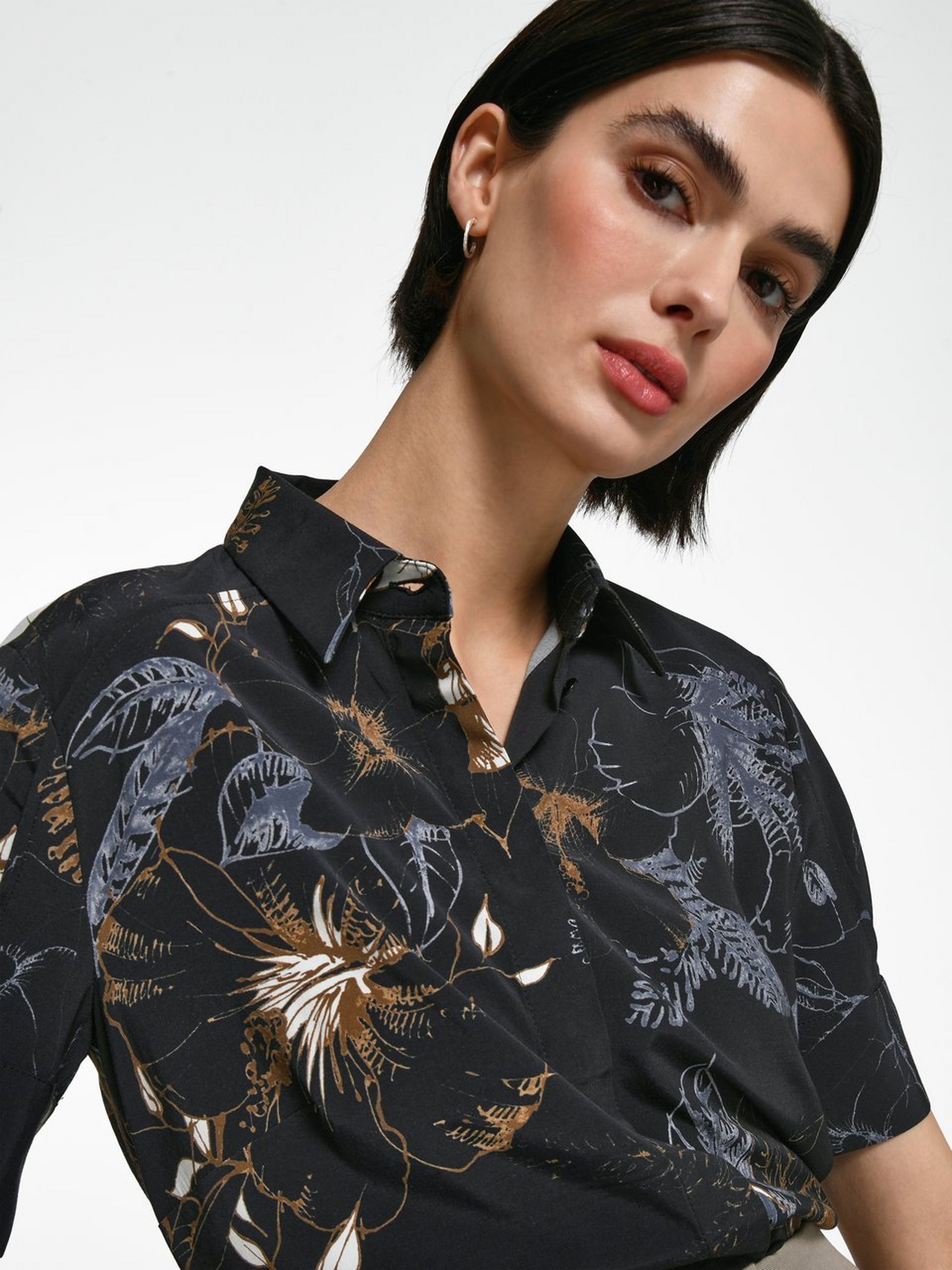 Bluse mit 1/2-Arm