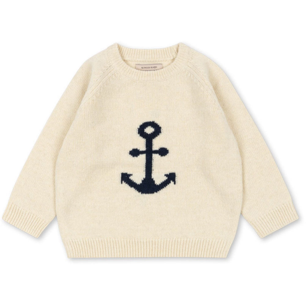 Køb Konges Sløjd Sailor Anchor Strik Sweater