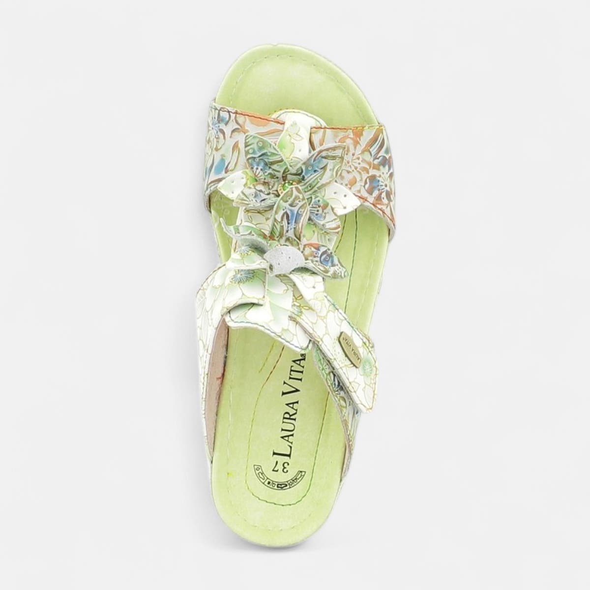 Sandales Femme vert clair