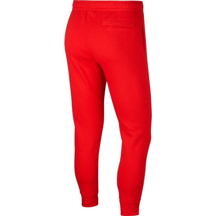 Nike Bas de Survêtement NSW Club - Rouge/Blanc