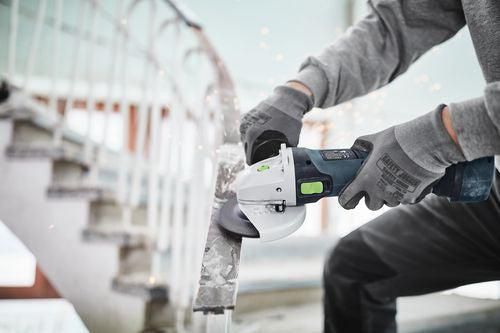 Festool AGC 18-125 5,0 EBI-Plus Accu Haakse Slijper 125mm 18V 5.0Ah in Systainer - 577700