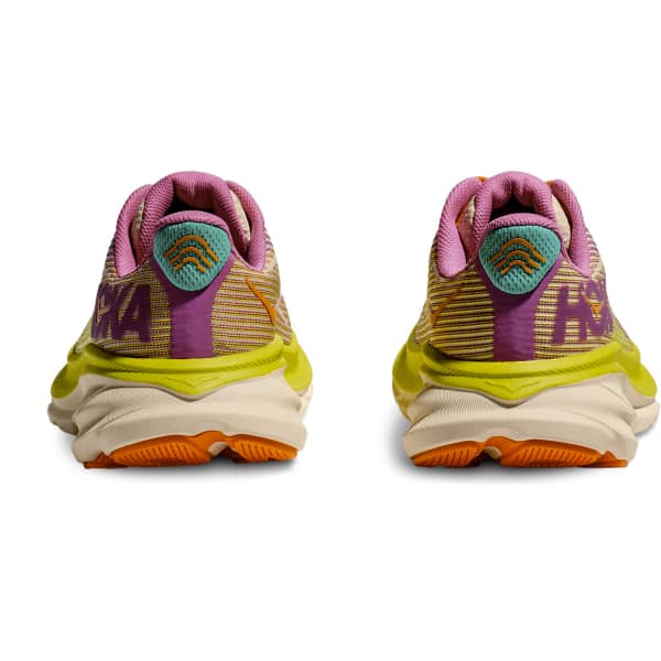 Chaussure running HOKA ONE ONE CLIFTON 9 YOUTH FUCHSIA / VANILLA