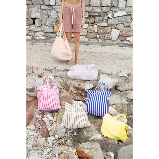 Bongusta Naram Totebag, Creme & Ink